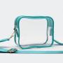 Wholesale Transparent PVC Messenger Bag Customized Fashion Chain Shoulder Clear Women Clear Crossbody Bag