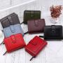 Good Quality short Women's PU Leather Wallet Credit Card Holder Zipper Purse wallets for women 2023 coin purse ladies red wallet carteras para mujer