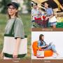 Cotton Canvas Custom Large Beach Bag Reusable Wholesale Canvas Tote Beach Bags For Shipping Ladies And Women