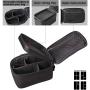 Odor free  custom child proof bag with carbon lining Lock Box Travel Storage Bag Case