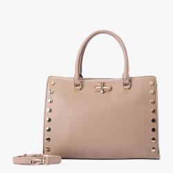 Susen Chrisbella lock luxury bags classic solid color hand bag fashionable ladies pu leather bag for women handbag wholesale