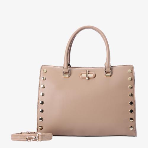 Susen Chrisbella lock luxury bags classic solid color hand bag fashionable ladies pu leather bag for women handbag wholesale