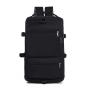 Custom Logo Unisex Waterproof Nylon Large Backpack Men and Women's Fashionable Cabin Luggage for Hiking Gym Travel Foldable
