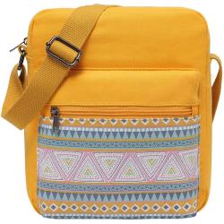 Gelory China Factory Wholesale Teen Girls Lightweight Canvas Womens Fashion Bohemian Shoulder Bag