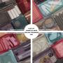 Gelory Portable Durable Travel Toiletry Pouch Nylon Mesh Cosmetic Makeup Organizer Bag with Zipper