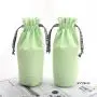 Custom Logo Printed Drawstring Cotton Canvas Pouch Reusable Organic Big Shopping Bag Foldable Portable Jewelry Dust Bags