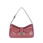 Wholesale Pu Vegan Leather Soft Fashion Lady Shoulder Handbag High-end Vintage Pattern Leather Shoulder Bag For Women