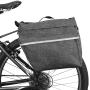 Tool Cargo Riding Bike Side Packing Rear Tail Pannier Transport Shopping Carrying Motorcycle Double Back Bag