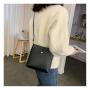 Solid Color Lady Designer Bag PU Leather Small Square Cross Body Messenger Women Purse Zipper Closure Single Strap
