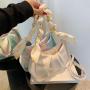 2024 new soft leather women's crossbody bag summer simple fashion women's large capacity Western satchel