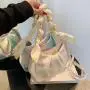 2024 new soft leather women's crossbody bag summer simple fashion women's large capacity Western satchel