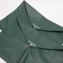 Promotional Green Leather Envelope Dust Bag Large Button Pu Leather Shoe Clothes Packaging Envelope Pouch