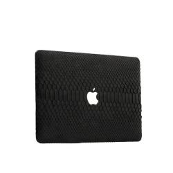 OEM ODM Custom New Fashion Luxury Genuine Snake Skin Leather Protected Cover Case for Macbook Air Pro Laptop