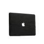 OEM ODM Custom New Fashion Luxury Genuine Snake Skin Leather Protected Cover Case for Macbook Air Pro Laptop