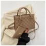Bag for women 2024 new small square bag pu women's solid colour handbag crossbody shoulder bag fashion ladies handbags