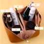 Professional High Capacity Travel Ladies Opening Portable Cosmetic Case Makeup Storage Bag For Women
