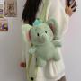 Wholesale Cheap Cute Cartoon school bag animal plush backpack children kids elephant shape backpack