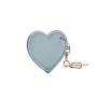 Custom key charms for keychain high quality pu leather heart keyring  leather key holder