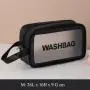 New Arrival Large Capacity Fashion Travel Toiletry Bag Waterproof TPU Clear Zipper Cosmetic Bag Set