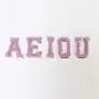 RTS Factory Wholesale DIY Custom Embroidered Patches Best Gifts Sticker Letter Patches Alphabet Chenille Patches
