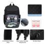 Multifunctional Outdoor Travel Portable with Changing Pad baby diaper bags with Stroller Straps Stylish mummy Backpacks with usb