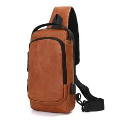 ZR546 Wholesale Male Biker Bag Password Anti-theft Chest Bag Men Single Shoulder Sports  Casual Crossbody Waist Bag
