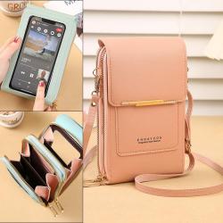 New Mobile Phone Bag for IPhone 15Pro Max Small Mini Single Shoulder Crossbody Bag Zipper Wallet Fashion Mobile Phone Bag