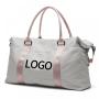 Custom Logo Travel Duffel Bag Sports Tote Gym Bag Shoulder Weekender Overnight Bag for Women