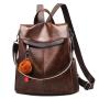 custom hot Women School College bags ladies handbags PU leather Waterproof Anti Theft Work women Backpack
