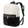 LOVEVOOK Fashionable ladies daily mochilas travel school weekend bag waterproof black nylon university student backpack women