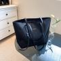 OEM Large Capacity National Style Women's Tote Bag High Quality Nylon Hand Bag for Daily Use