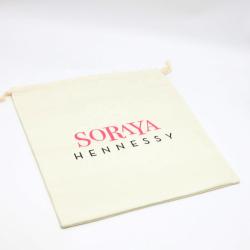 Organic Large Cotton Canvas Drawstring Bread Bag Custom Logo Cotton Dust Packing Shopping Cloth Bag