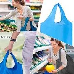 HR725 Wholesale Supermarket Shopping Bags Thickened Foldable Environmental Protection Handbag Advertising Bag Customized Logo
