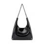 Chain tote large capacity fashionable cowhide women's bag