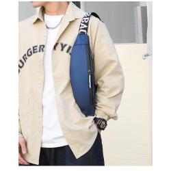 Fashion Outdoor Sports Jogging Phone Waist Belt Pack Multifunctional Expandable Oxford Crossbody Waist Bag For Men