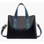 New Trendy PU Leather Women's Crossbody Handbag Fashionable Large Capacity Ladies Purses Zipper Closure Two Portable Handles