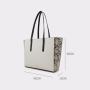 Customized Print Pu Leather Tending Laptop Bag Large Capacity Tote Shoulder Bag Logo Factory Low Price Handbag