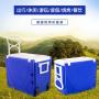 28L Multi-functional picnic ice insulated cooler box with handle and wheels and table and chairs