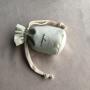 Small Cotton Linen Packaging Pouches Round Bottom Cotton Linen Drawstring Travel Pouch