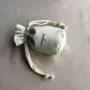 Small Cotton Linen Packaging Pouches Round Bottom Cotton Linen Drawstring Travel Pouch