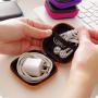 KBW602 Teenage Girl Pink Headphone Bag Coin Purse Portable Cosmetic Bag Pendant Storage Key Bag Personalized Mini Pouch