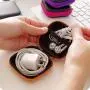 KBW602 Teenage Girl Pink Headphone Bag Coin Purse Portable Cosmetic Bag Pendant Storage Key Bag Personalized Mini Pouch