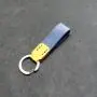 Wholesale Crazy Horse Cowhide Leather Key Holder Travel Keychain Holder Real Leather Smart Car Key Case Holder