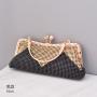 Evening Dress Bags for Women Clutch 2023 Luxury High Quality Designer Handbag Wholesale Latch Dinner Bag Ladies New Wedding
