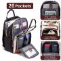 LOVEVOOK New Oxford Outdoor Daypack Fashion Simple Casual Anti-Theft Laptop Backpack College Student Women Travel Backpack