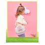 Korean Cute Children's Bag Bunny Ears Beaded Hand Princess Bag Bow Girl Foreign Style Cross Body Purse CY74400