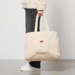2023 Custom Logo Korean Style Handbags Fashionable Shoulder Bags Furry Winter Casual Tote Bags For Women