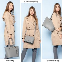 LOVEVOOK 2021 Brand Designer ladies clutches hand bags PU Leather Crossbody shoulder bags 4 pcs Women Purse and HandBags Set