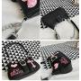 Hot Sale Dark Cross Design Women Underarm Bag Cool cross Style Handbag