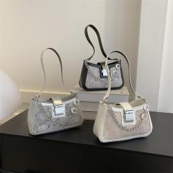 2024 Low MOQ Custom Logo Handbag Bolsos De Mujer Hand Bags Twist Handles Ladies Crossbody Bag For Girls